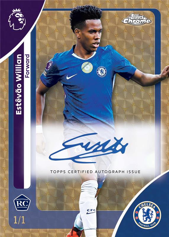 2026 Topps Chrome Premier League EPL Soccer Hobby Box